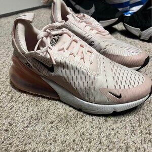 Nike AirMax pink tennis shoes